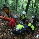 Un exercice destiné aux élèves ambulanciers a eu lieu ce week-end à Martigny